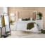 Courtney White Microfiber Reversible 3 Piece Duvet Cover Set-2035836161