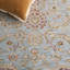 Tapis oriental en polyester bleu / beige Xanthi-1830735774