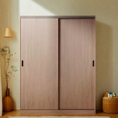Garde-robe simple noyer classique