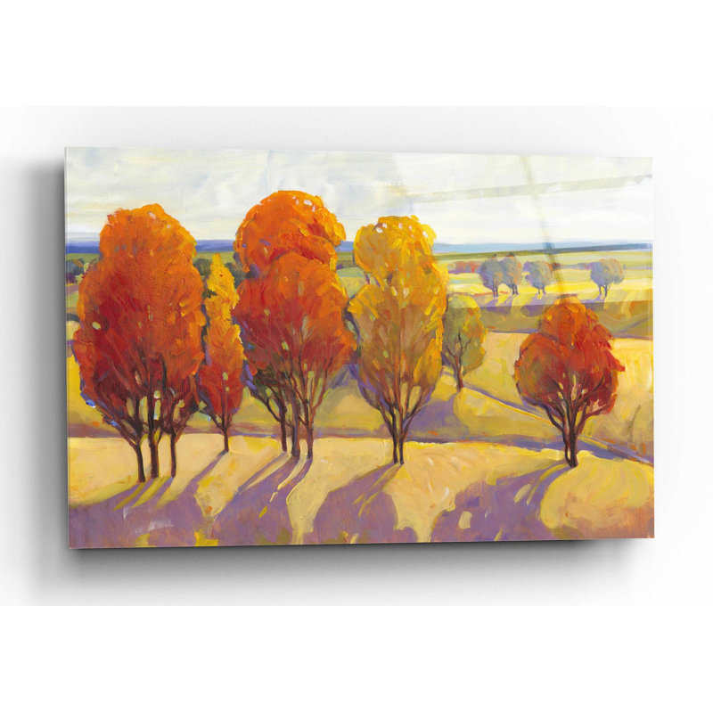 «Day Glow II» par Tim O'Toole, art mural en verre acrylique, H 12 po x l 16 po x P 0,13 po
