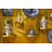 With Hat Vase H 8.1" Blue