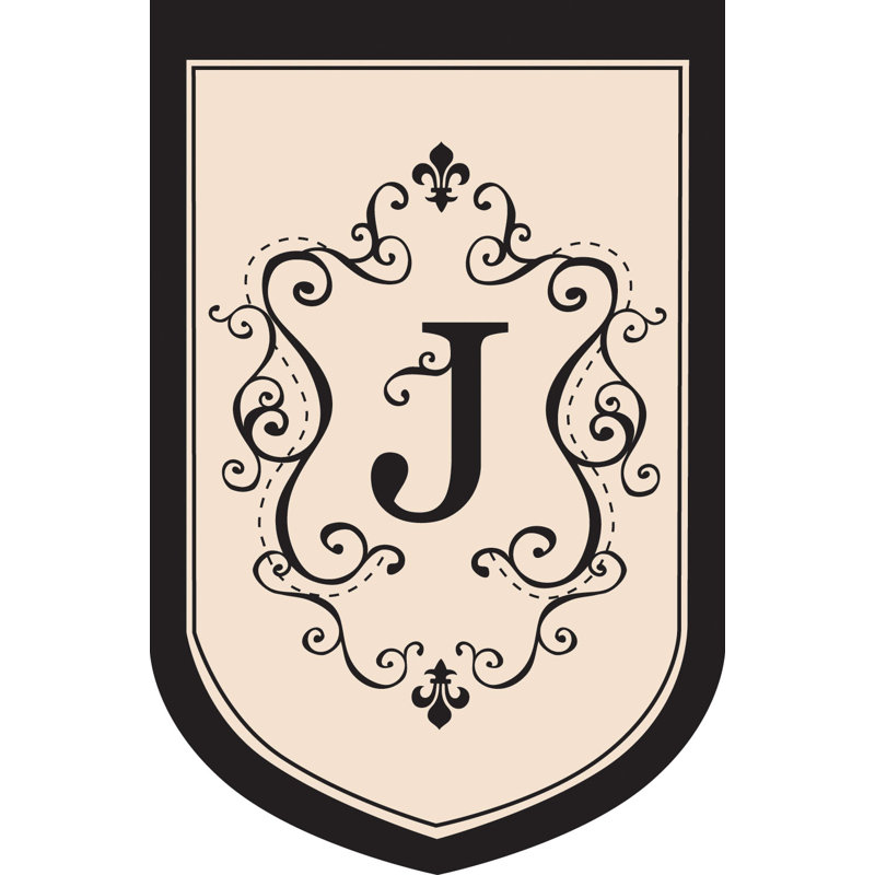 Double Sided 18'' H x 12.5'' W Nylon Garden Flag, J