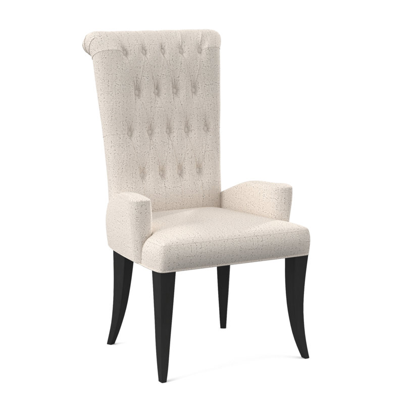 Gossamer Dining Chair, Espresso, Tortoise Shell Flax
