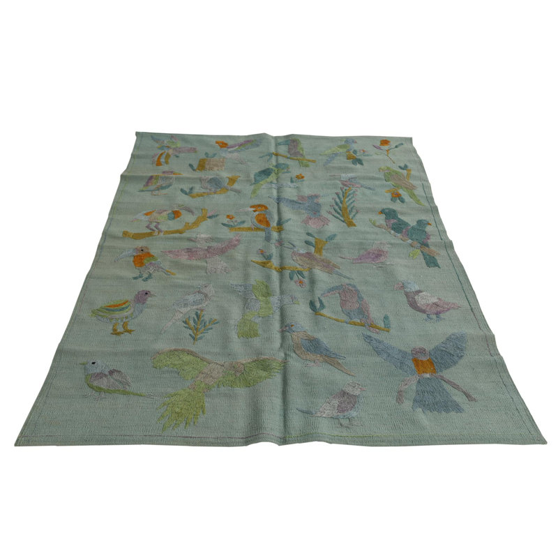 Tapis vert clair Odell