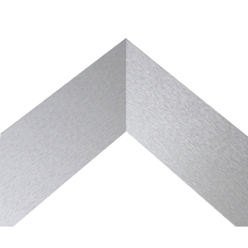 Miroir d'appoint mural Alacazar, 38,5 po x 32,5 po, Argent