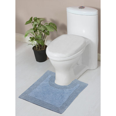 Tapis pour salle de bain contourné 100% coton 20 po x 20 po Bruss