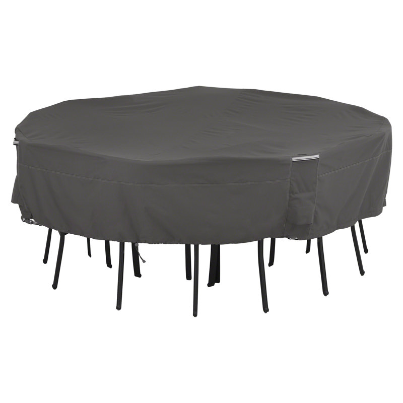 Khalil Water-Resistant Square Patio Table & Chair Set Cover, 24" H x 100" W x 100" D