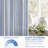 Semi Sheer Grommet Linen Chris Stripe Patterned Curtains-404361191-405780304