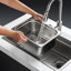 17 Storeys 6 Pack Hotel Pans, 1/2 Size Anti-Jam Steam Pan, 6-Inch Deep Table Pan