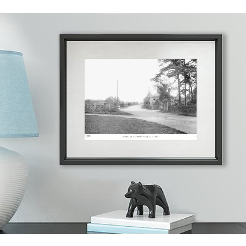 Wilsley Pound, Village 1903 by Francis Frith - Single Picture Frame Print, 60cm H x 80cm W x 2.3cm D