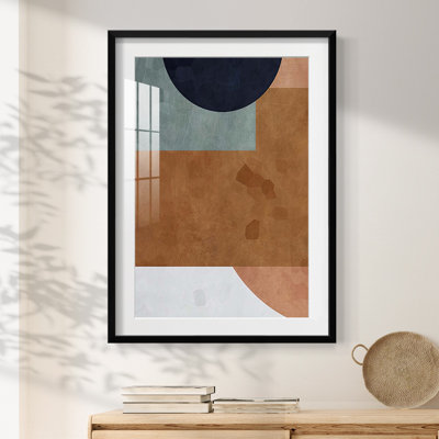 Abstract of Shapes III -Framed Print