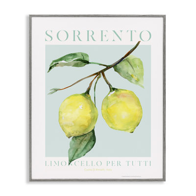 Art giclée de branche de citron de Sorrente par Reinders