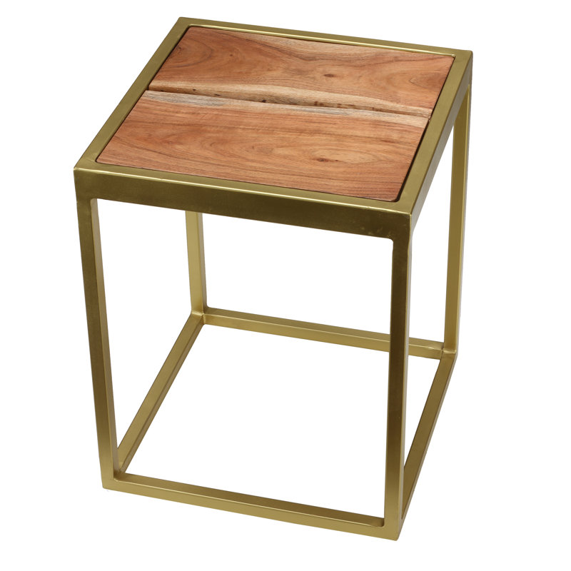 Bozeman Solid Wood Top End Table