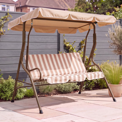 2 Person Porch Swing with Canopy