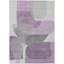 Tapis mauve lavable à la machine intérieur / extérieur Xhevrie-112122706