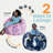 Saxx 3 Foot Kids Bean Bag Chair - Plush Faux Fur - Fun Colors-216273021