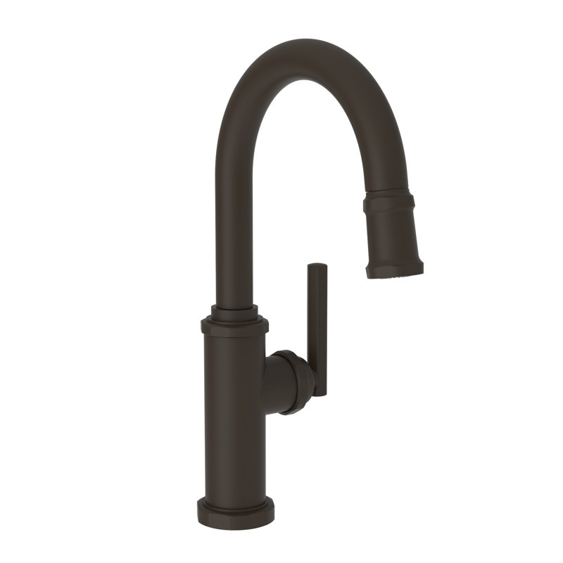 Heaney Single Handle Pull Down Bar Faucet, Oil Rubbed Bronze