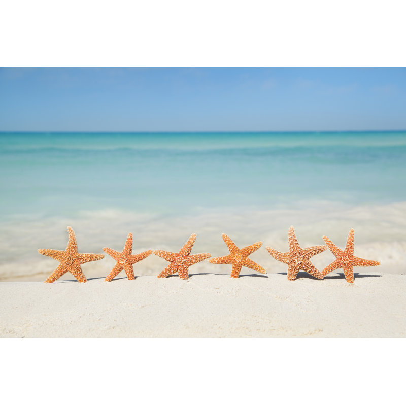 Summer Beach Vacation Holiday by YinYang - Wrapped Canvas Print, 20cm H x 30cm W
