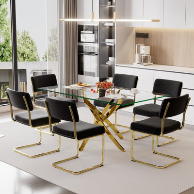 Ensemble de table de salle à manger moderne