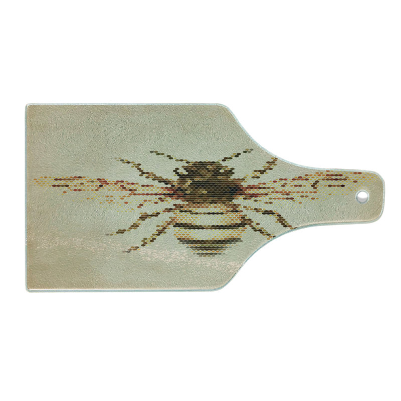 Planche à découper en verre trempé Ambesonne