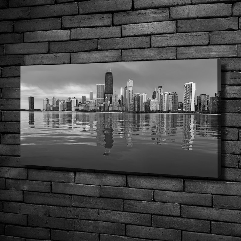 Chicago - No Frame Print on Canvas
