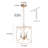 Atsumi 3 - Light Unique/Statement Drum Chandelier-338286069