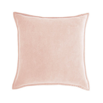 (With Or Without Inserts) Set of 2 Velvet Solid Colors Throw Pillows sizes of 12"x20, 18"x18", and 20"x20"