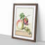 A Peach and Plum by E.G. van de Kasteele - Picture Frame Painting Print on MDF-55629707-55629706