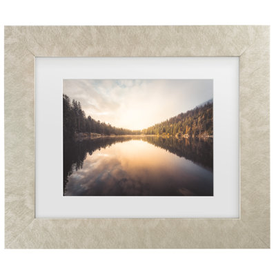 Canvas Art " Autumn Morning On The Green Lake " by Philippe Sainte-Laudy Painting Print