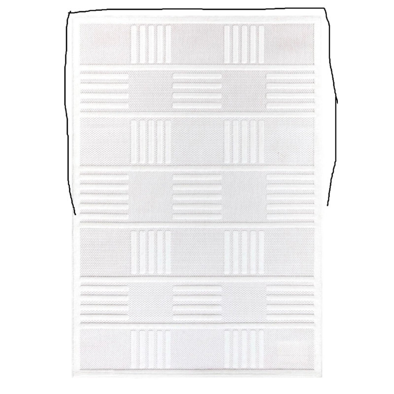 Geometric Area Rug, Rectangle 200 x 290 cm