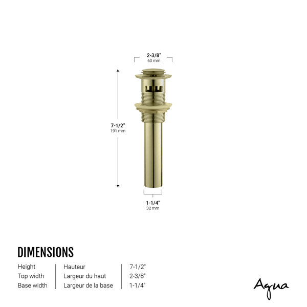 Dimensions du produit