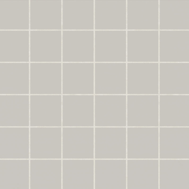 Marin 2" x 2" Square Matte Porcelain Mosaic Tile, Pebble Gray 