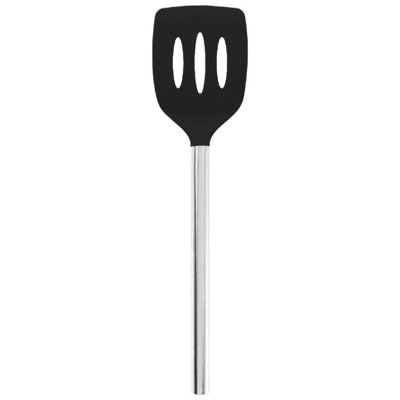 Silicone Slotted Turner - Light Aqua