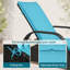 Ensemble de coussins de chaise longue, ensemble de 2 coussins de salon pliables