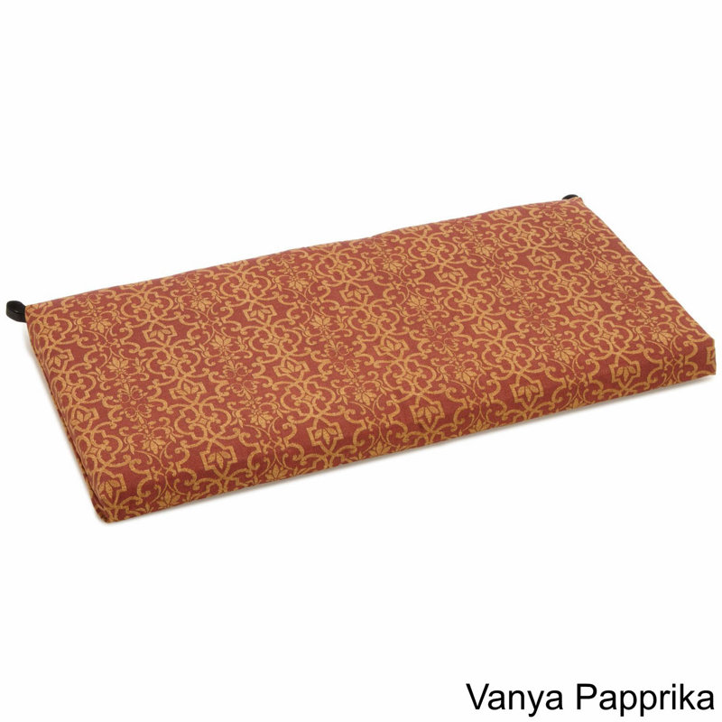 Coussin de banc intérieur / extérieur Vanya, H 3,5 po x l 45 po x P 19 po