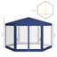 Tente de réception d'extérieur 13 pi x 11 pi Outsunny-116011127