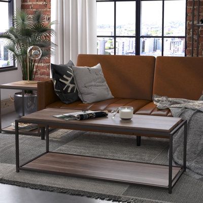 Quincy Frame Coffee Table with Storage