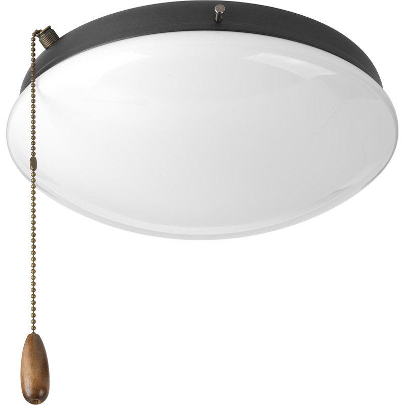 10.5'' 2 - Light Bowl Ceiling Fan Light Kit, Graphite