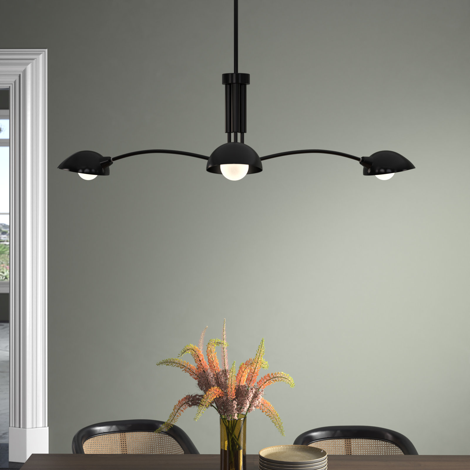 Yaren 3 Light Dimmable Pendant