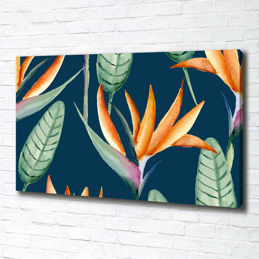 Royal Strelitzia - Ungerahmte Kunstdrucke auf Leinwand