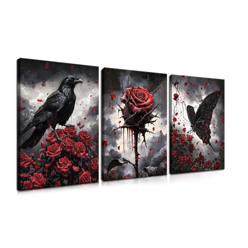 3 Piece Wrapped Canvas Print