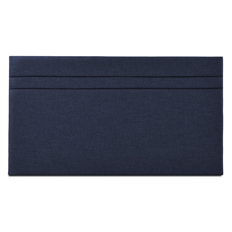 Francique Upholstered Headboard, Double (4'6), Mid Blue