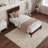 Bromwyn Mid Century Modern Solid Wood Low Profile Platform Bed-1193374142-1193374128
