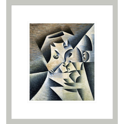 Portrait of Josette par Juan Gris - Impression sur toile