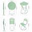 3-Piece Outdoor Folding Bistro Set