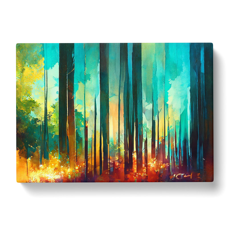 Pretty Forest Vol.5 - Wrapped Canvas, 50cm H x 76cm W x 3cm D