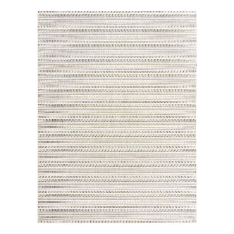 Striped Indoor / Outdoor Rug, Rectangle 10' x 13'