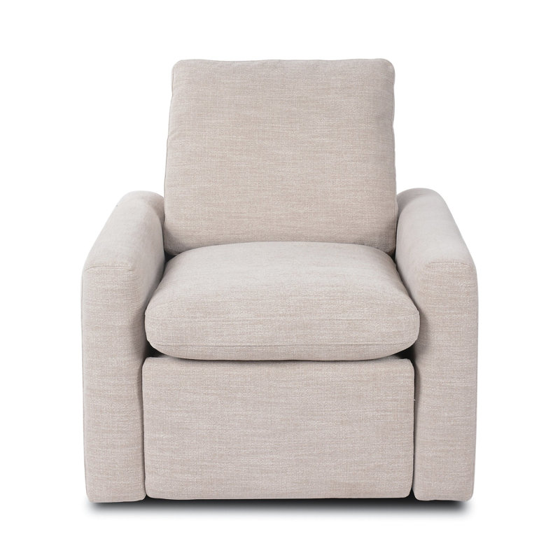 Tillery Recliner, Laken Stone, Polyester Blend