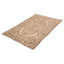 Tapis kaki clair en laine noué à la main de conception unique 2000 pi 5 pi 5 po x 8 pi 8 po Danuel