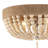 Solid Wood Flush Mount